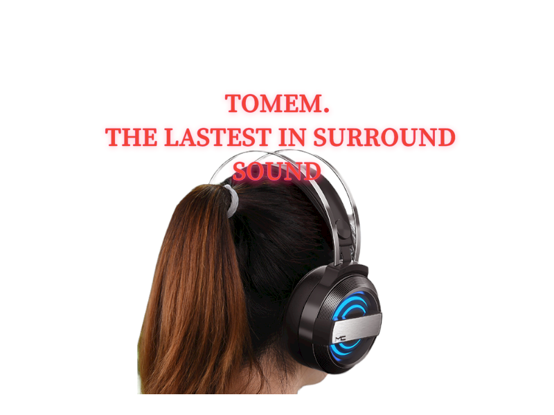 Wired Gaming Headset noise Cancelling Microphone Tomem Stability