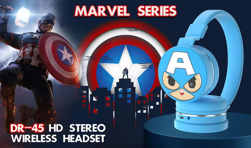 Spider-Man and Captain Special HeadSet