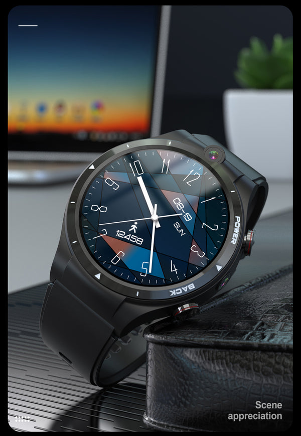 Bluetooth / GPS / WIFI Daal Camera WB 4GB / 128GB Smart Watch Android 10.7 IOS